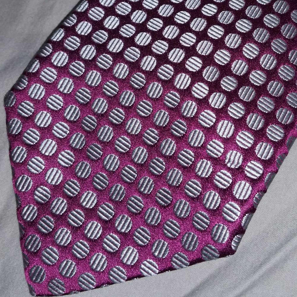 🍆 Charvet eggplant with alt silver hatch EUC